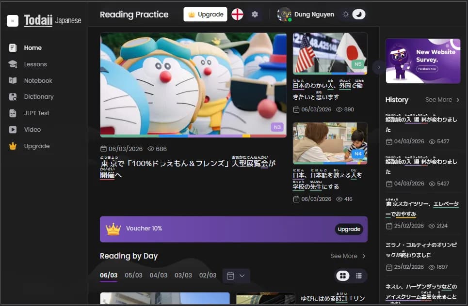 Todaii Japanese signin