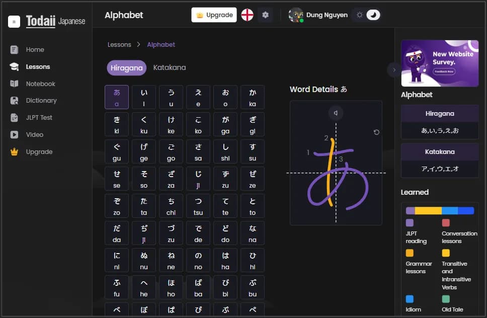 Todaii Japanese signin