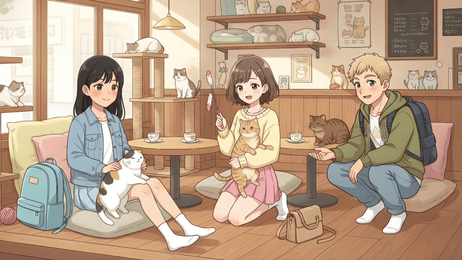 私はこの猫が好きです I like this cat.