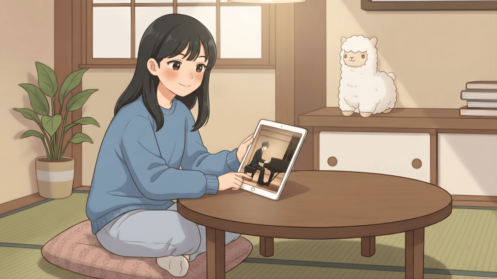 ピアノの演奏を聴きに行きました I went to listen to a piano recital.