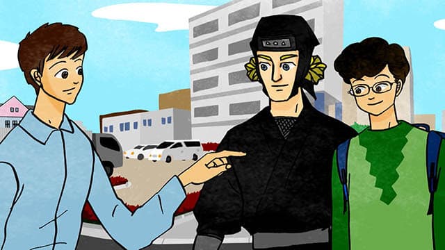 忍者博物館まで、どう行ったらいいですか Как попасть в Музей ниндзя?