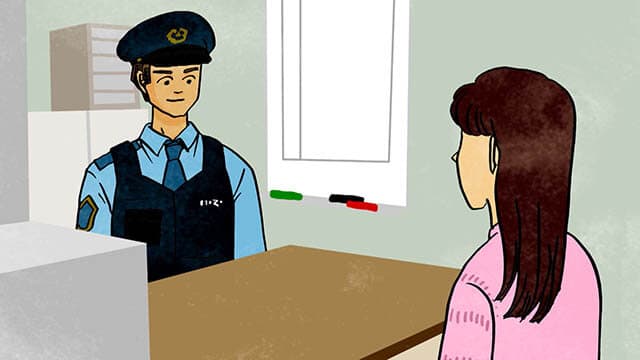 財布を落としてしまいました Я потеряла кошелек