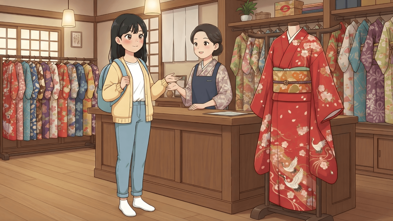 お名前を教えていただけますか。Can I have your name please?