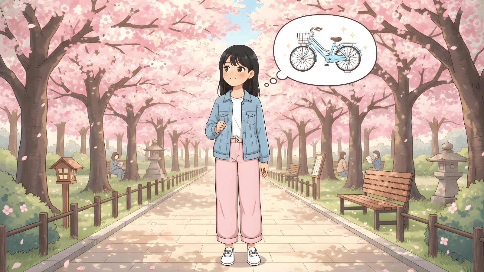 ボランティア活動に参加するために、中古の自転車を買おうと考えています。I'm thinking about buying a used bicycle to participate in volunteer activities.