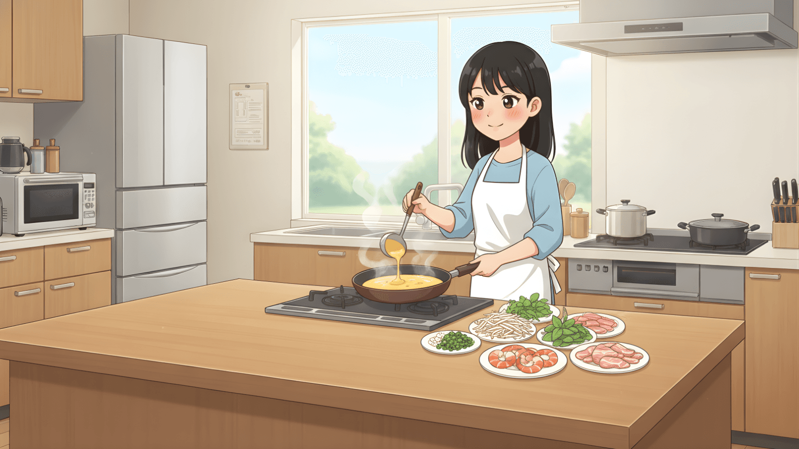 「フォー」と「バインセオ」とても食べやすいです。Pho and banh xeo are very easy to eat.