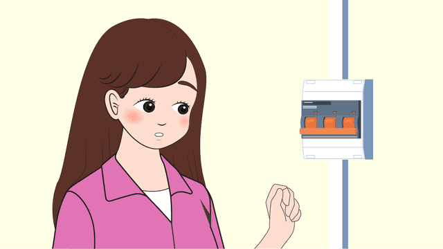 もし焦げ臭いがしたら、電源を切ってください。Если вы почувствуете запах гари, выключите автоматический выключатель.