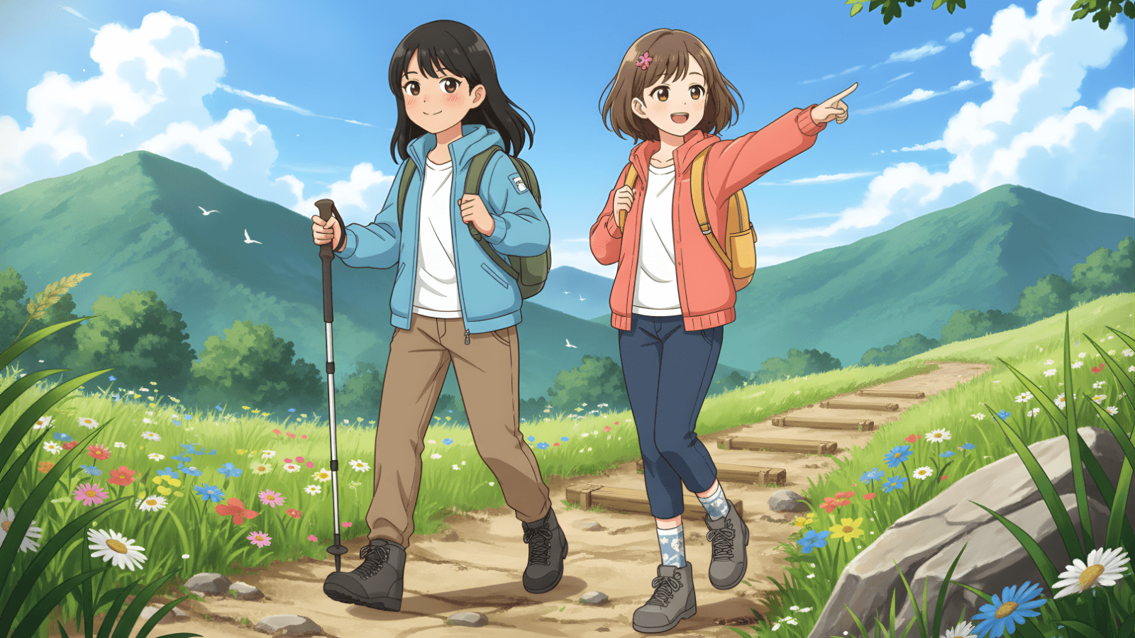 普通の靴だと歩きづらいから、登山靴や防寒着も持っていった方が良さそうです。If you wear normal shoes, it will be difficult to walk, so it seems like you should bring hiking shoes and warm clothes.