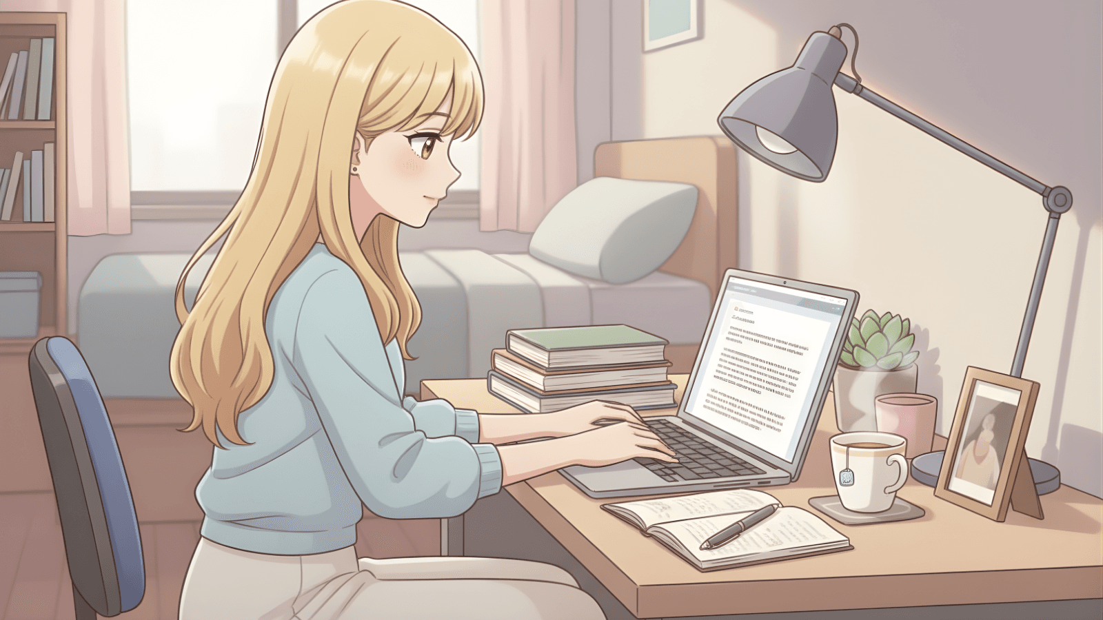 I was able to go to the campus festival, and it was fun.