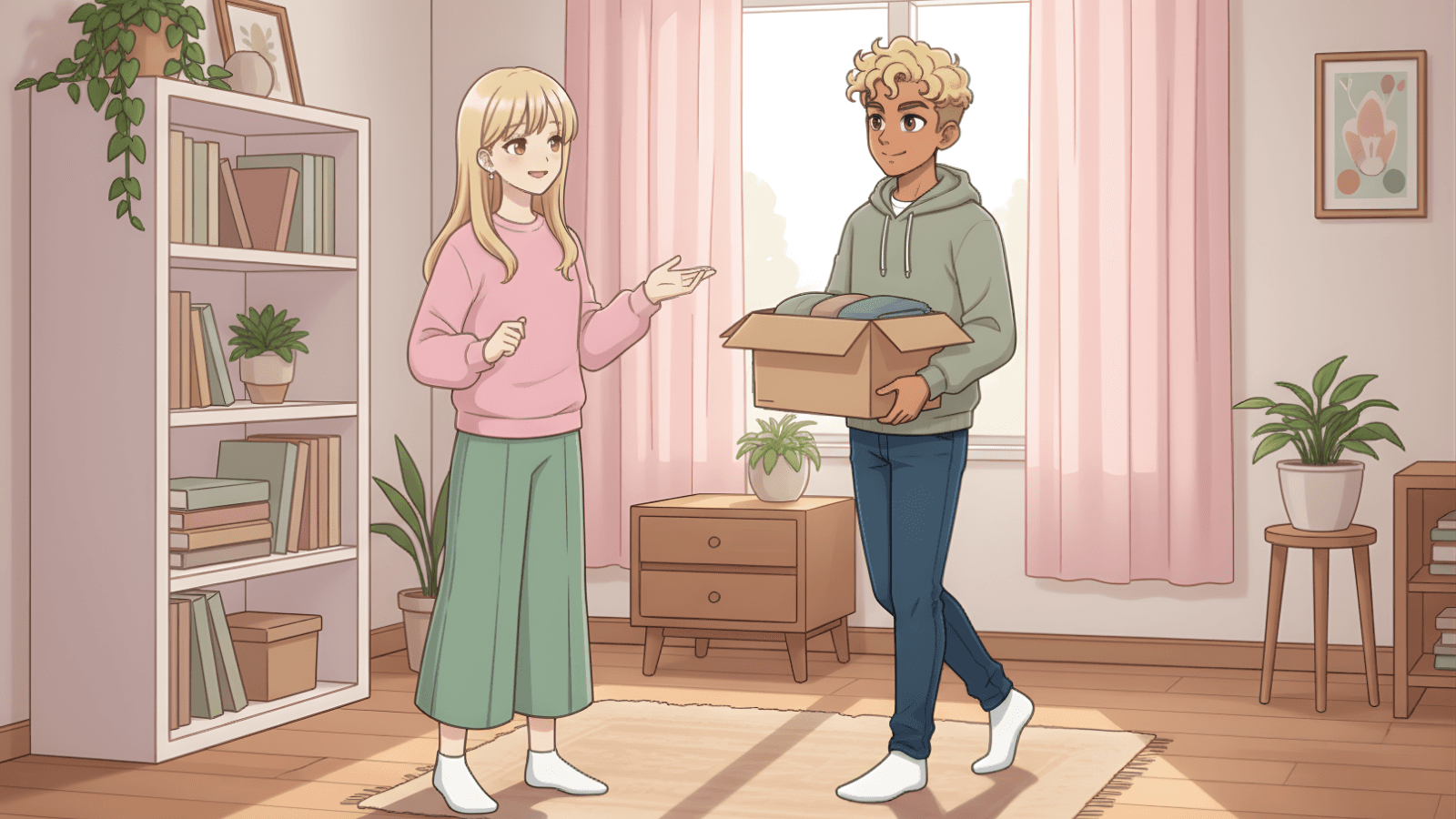 Thanks to him, the move ended very quickly.