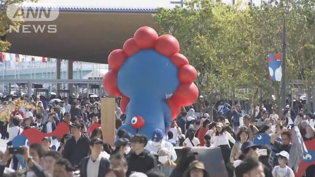 <ruby ><rb><span class="unknown" word="大阪">大阪</span></rb><rt>おおさか</rt></ruby>・<ruby ><rb><span class="jlpt-n2" word="関西">関西</span></rb><rt>かんさい</rt></ruby><ruby ><rb><span class="unknown" word="万博">万博</span></rb><rt>ばんぱく</rt></ruby>　<ruby ><rb><span class="jlpt-n1" word="来場">来場</span><span class="jlpt-n3" word="者">者</span></rb><rt>らいじょうしゃ</rt></ruby>が200<ruby ><rb>万<span class="jlpt-n5" word="人">人</span></rb><rt>まんにん</rt></ruby>をこえました