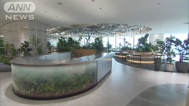 <ruby ><rb><span class="jlpt-n5" word="新しい">新</rb><rt>あたら</rt></ruby>しい</span><span class="jlpt-n4" word="ビル">ビル</span>「<span class="jlpt-n1" word="ブルー">ブルー</span><span class="jlpt-n1" word="フロント">フロント</span><ruby ><rb><span class="unknown" word="芝浦">芝浦</span></rb><rt>しばうら</rt></ruby>」ができます