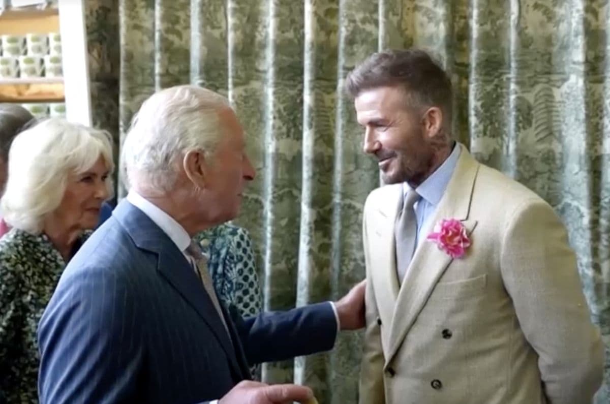 デビッド・ベッカムさん、「ナイト」の称号をもらう