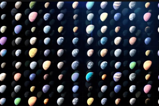 <ruby ><rb><span class="unknown" word="太陽系">太陽系</span><span class="jlpt-n5" word="外">外</span></rb><rt>たいようけいがい</rt></ruby>の<ruby ><rb><span class="jlpt-n1" word="惑星">惑星</span></rb><rt>わくせい</rt></ruby>が6000<ruby ><rb><span class="jlpt-n1" word="個">個</span></rb><rt>こ</rt></ruby>になりました