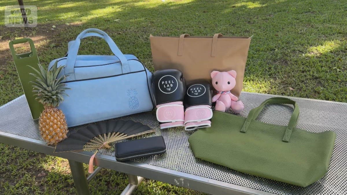 パイナップルの葉で作るエコなランドセル