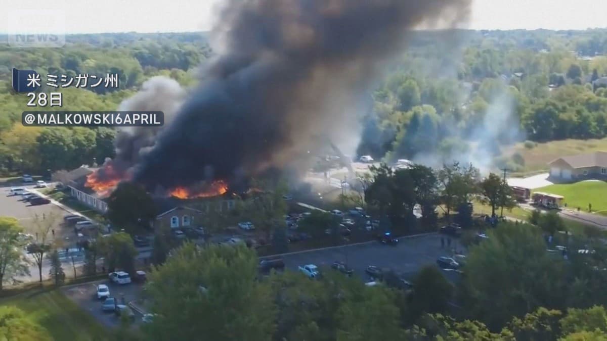 アメリカの教会で男がうち、火をつける　2人しに8人けが