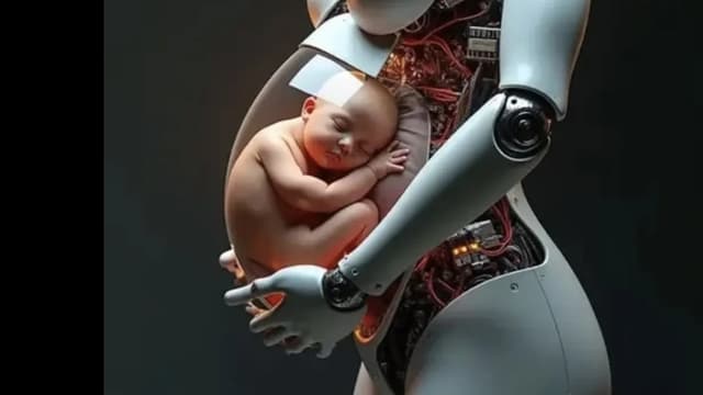 ロボットが<ruby ><rb><span class="jlpt-n1" word="赤ちゃん">赤</rb><rt>あか</rt></ruby>ちゃん</span>をうむ？<ruby ><rb><span class="unknown" word="中国">中国</span></rb><rt>ちゅうごく</rt></ruby>の<ruby ><rb><span class="jlpt-n5" word="新しい">新</rb><rt>あたら</rt></ruby>しい</span>ロボット