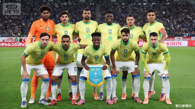 <ruby ><rb><span class="jlpt-n3" word="日本">日本</span></rb><rt>にほん</rt></ruby><span class="" word="、">、</span><span class="" word="サ">サ</span><span class="" word="ッ">ッ</span><span class="" word="カ">カ</span><span class="" word="ー">ー</span><span class="" word="で">で</span><span class="" word="ブ">ブ</span><span class="" word="ラ">ラ</span><span class="" word="ジ">ジ</span><span class="" word="ル">ル</span><span class="" word="に">に</span><ruby ><rb><span class="" word="初">初</span></rb><rt>はじ</rt></ruby><span class="" word="め">め</span><span class="" word="て">て</span><ruby ><rb><span class="" word="勝">勝</span></rb><rt>か</rt></ruby><span class="" word="つ">つ</span>