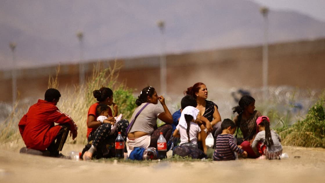 ベネズエラの人たち、アメリカから帰る