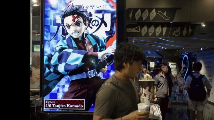 中国の「鬼滅の刃」ファン、映画を見るために香港へ行く