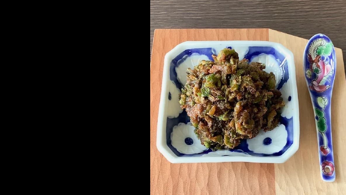 仁王寺のお坊さんとふき味噌