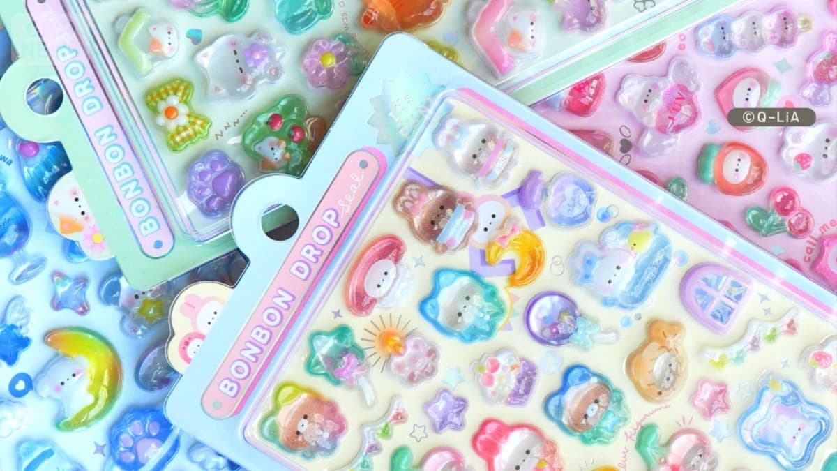 シール交換がまた人気に　たくさん売れています