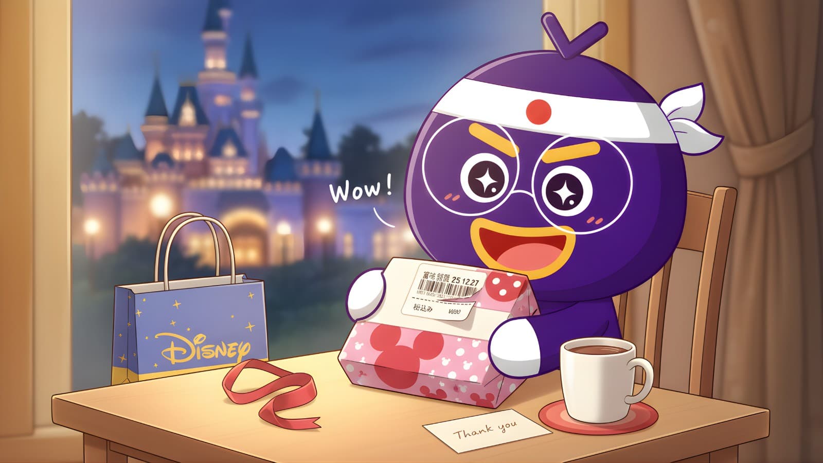 「トモの日記」東京ディズニーランドの プレゼント