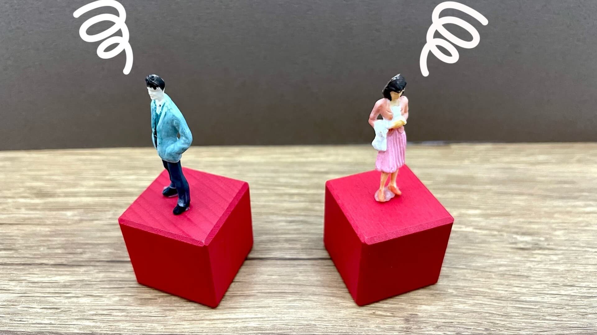 結婚について考え方がちがう男女