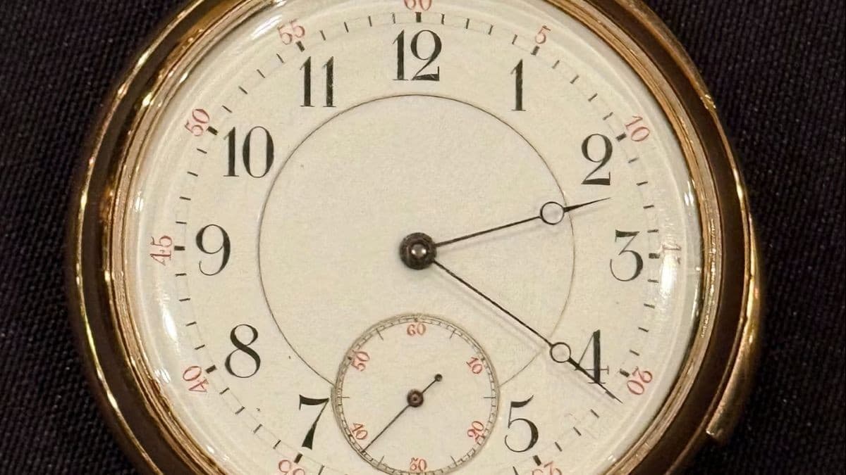 タイタニックの夫婦の時計がオークションに出ます