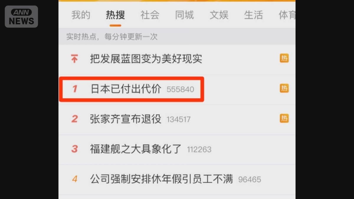 中国SNSで「日本はもう代価をはらった」が一番人気