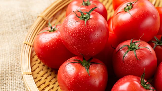 <span class="" word="ト">ト</span><span class="" word="マ">マ</span><span class="" word="ト">ト</span><span class="" word="の">の</span><ruby ><rb><span class="jlpt-n3" word="値段">値段</span></rb><rt>ねだん</rt></ruby><span class="" word="が">が</span><span class="jlpt-n5" word="とても">とても</span><ruby ><rb><span class="" word="高">高</span></rb><rt>たか</rt></ruby><span class="" word="く">く</span><span class="" word="な">な</span><span class="" word="り">り</span><span class="" word="ま">ま</span><span class="" word="し">し</span><span class="" word="た">た</span>