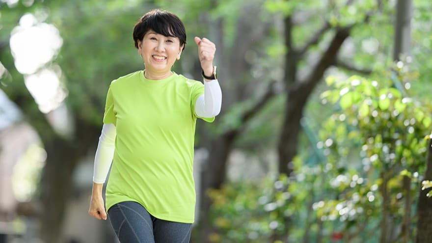 90さいでもげんきでいるひみつは「あるくこと」