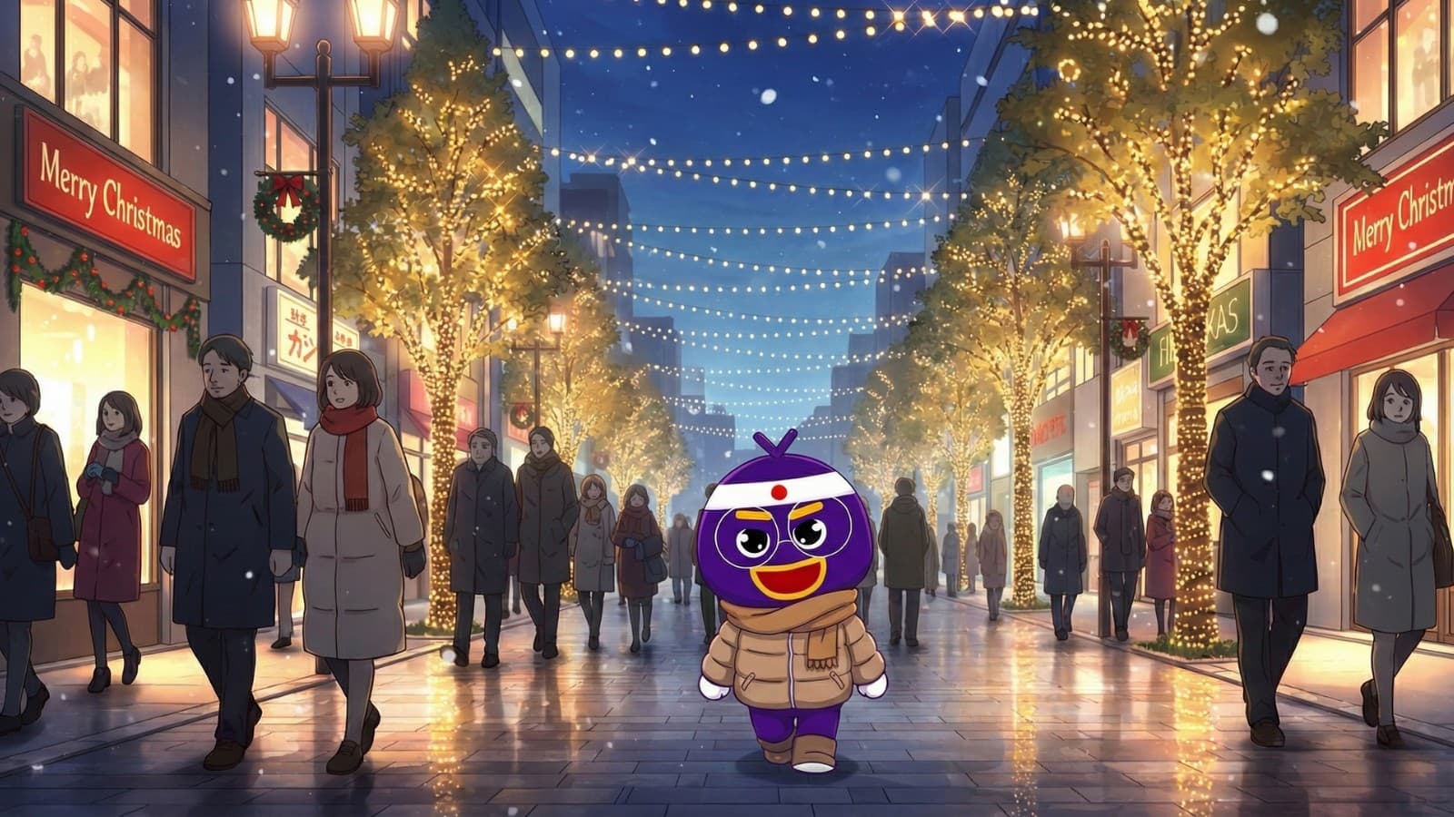 「トモの日記」クリスマスの街