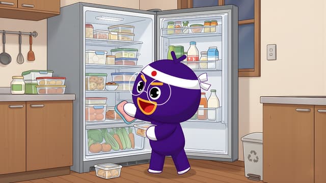 <span class="" word="「">「</span><span class="" word="ト">ト</span><span class="" word="モ">モ</span><span class="" word="の">の</span><ruby><rb><span class="jlpt-n4" word="日記">日記</span></rb><rt>にっき</rt></ruby><span class="" word="」">」</span><ruby><rb><span class="jlpt-n5" word="冷蔵庫">冷蔵庫</span></rb><rt>れいぞうこ</rt></ruby><span class="" word="を">を</span><ruby><rb><span class="jlpt-n5" word="掃除">掃除</span></rb><rt>そうじ</rt></ruby><span class="" word="す">す</span><span class="" word="る">る</span>