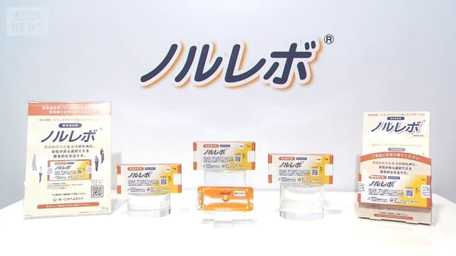 <ruby ><rb><span class="jlpt-n3" word="日本">日本</span></rb><rt>にほん</rt></ruby><span class="" word="で">で</span><ruby ><rb><span class="" word="初">初</span></rb><rt>はじ</rt></ruby><span class="" word="め">め</span><span class="" word="て">て</span><ruby ><rb><span class="jlpt-n1" word="緊急">緊急</span><span class="unknown" word="避妊">避妊</span><span class="jlpt-n5" word="薬">薬</span></rb><rt>きんきゅうひにんやく</rt></ruby><span class="" word="が">が</span><ruby ><rb><span class="jlpt-n2" word="薬局">薬局</span></rb><rt>やっきょく</rt></ruby><span class="" word="で">で</span><ruby ><rb><span class="" word="買">買</span></rb><rt>か</rt></ruby><span class="" word="え">え</span><span class="" word="ま">ま</span><span class="" word="す">す</span>