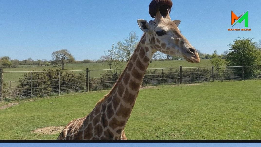 キリンが観光客のかつらを取って友だちにあげたおもしろいできごと