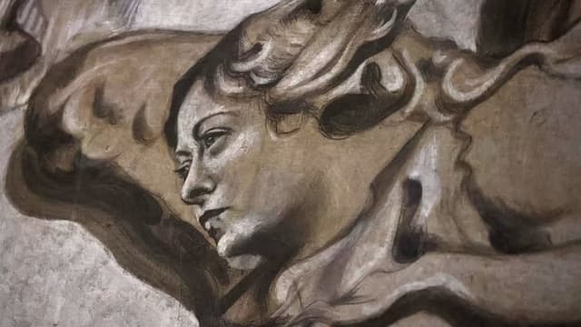 <span class="" word="イ">イ</span><span class="" word="タ">タ</span><span class="" word="リ">リ</span><span class="" word="ア">ア</span><span class="" word="の">の</span><ruby><rb><span class="jlpt-n4" word="教会">教会</span></rb><rt>きょうかい</rt></ruby><span class="" word="の">の</span><ruby><rb><span class="unknown" word="天使">天使</span></rb><rt>てんし</rt></ruby><span class="" word="の">の</span><ruby><rb><span class="jlpt-n5" word="絵">絵</span></rb><rt>え</rt></ruby><span class="" word="が">が</span><ruby><rb><span class="jlpt-n3" word="首相">首相</span></rb><rt>しゅしょう</rt></ruby><span class="" word="に">に</span><span class="" word="に">に</span><span class="" word="て">て</span><span class="" word="い">い</span><span class="" word="る">る</span><span class="" word="？">？</span>