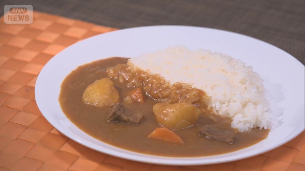 カレーライスの値段が高くなりました