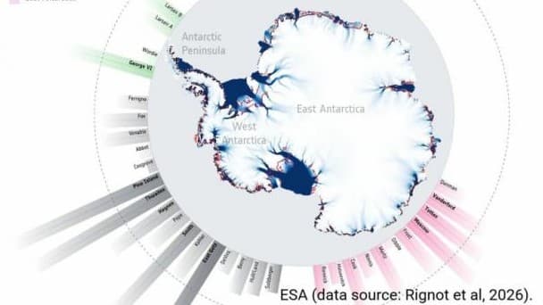 南極の「氷」の大規模な消失とは？