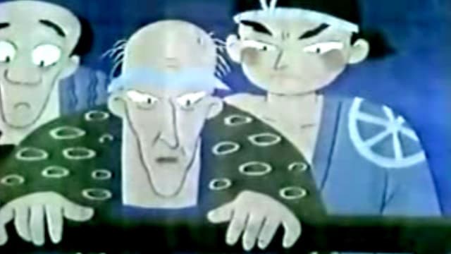 <ruby ><rb><span class="unknown" word="杓島">杓島</span></rb><rt>しゃくじま</rt></ruby><span class="" word="の">の</span><span class="" word="ふ">ふ</span><span class="" word="し">し</span><span class="" word="ぎ">ぎ</span><span class="" word="な">な</span><ruby ><rb><span class="jlpt-n5" word="話">話</span></rb><rt>はなし</rt></ruby>