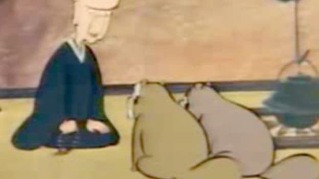 <ruby ><rb><span class="jlpt-n1" word="天">天</span><span class="jlpt-n3" word="基">基</span><span class="unknown" word="上人">上人</span></rb><rt>てんきしょうにん</rt></ruby><span class="" word="と">と</span><span class="" word="め">め</span><span class="" word="お">お</span><span class="" word="と">と</span><ruby ><rb><span class="unknown" word="狸">狸</span></rb><rt>たぬき</rt></ruby>