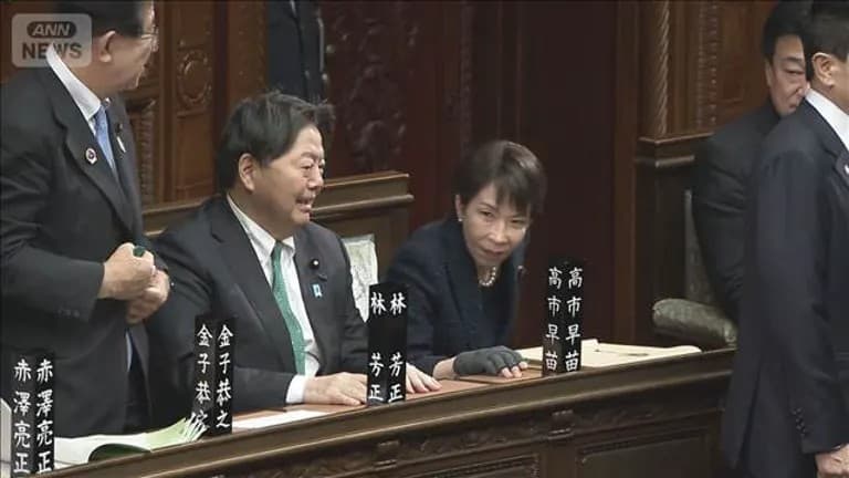 日本の国会でAIがはじめて議員の名前をよみました