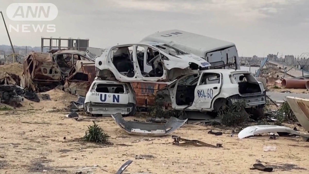 国連 ガザへの人道支援縮小　イスラエル軍の攻撃再開で