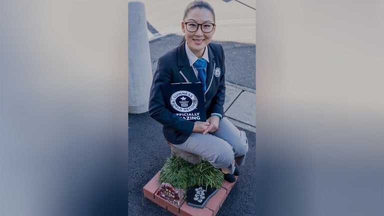 「世界一小さな公園」がギネス認定、わずか０．２４平方メートル　静岡県