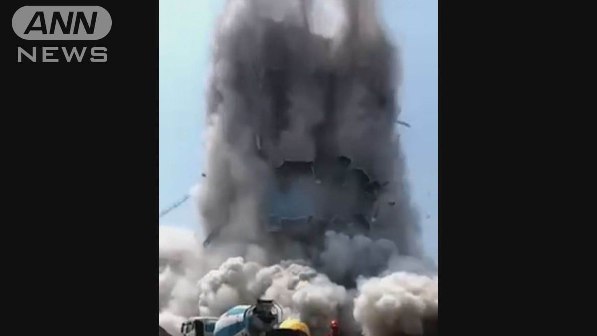 ビル倒壊の原因は鉄筋ではないと中国企業が主張