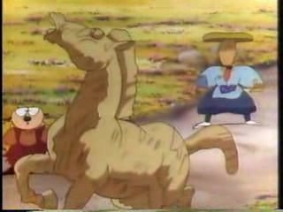 ふしぎな馬をつくる二人