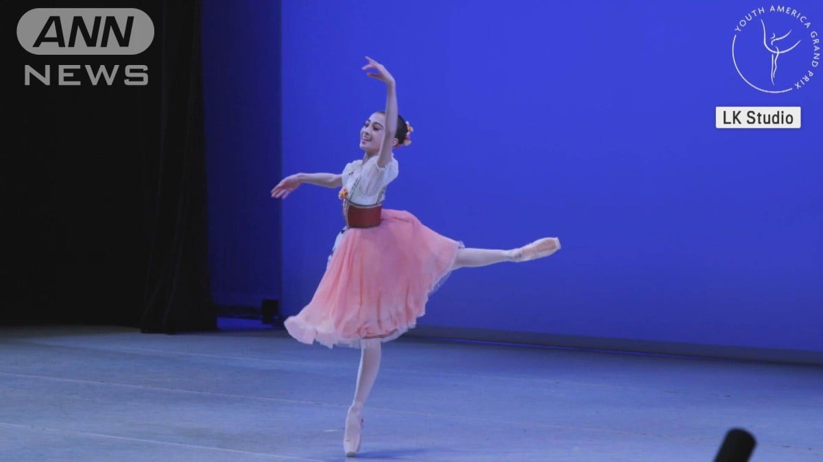 アメリカのバレエコンクールで日本人の女の子2人が1ばんになりました