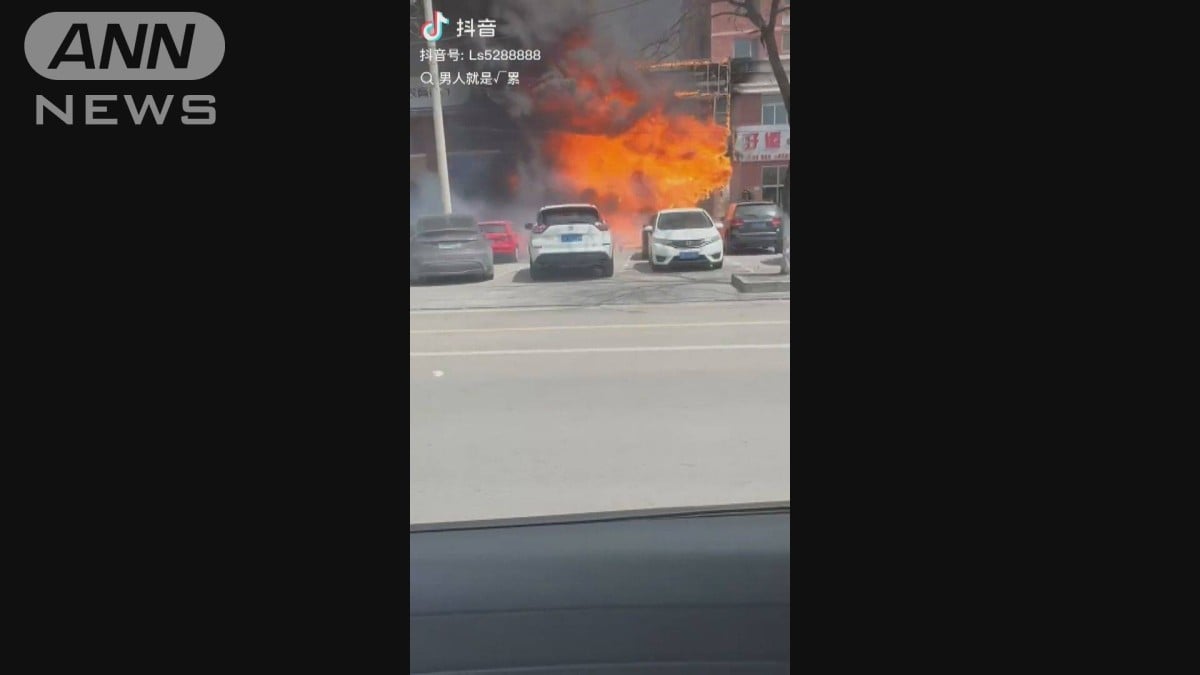 中国のレストランで火事　22人がなくなる