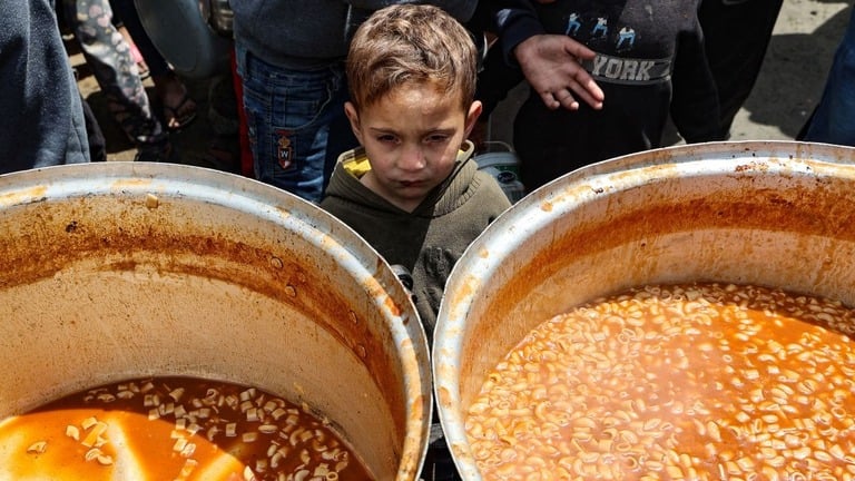 アメリカの新しいガザ支援計画、住民の６０％しか助けられない