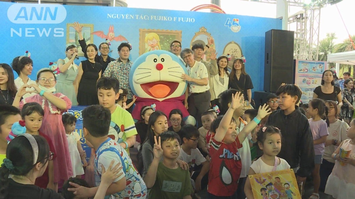 ドラえもんの映画イベントがベトナムであります