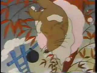 二ひきのきつねのばけくらべ